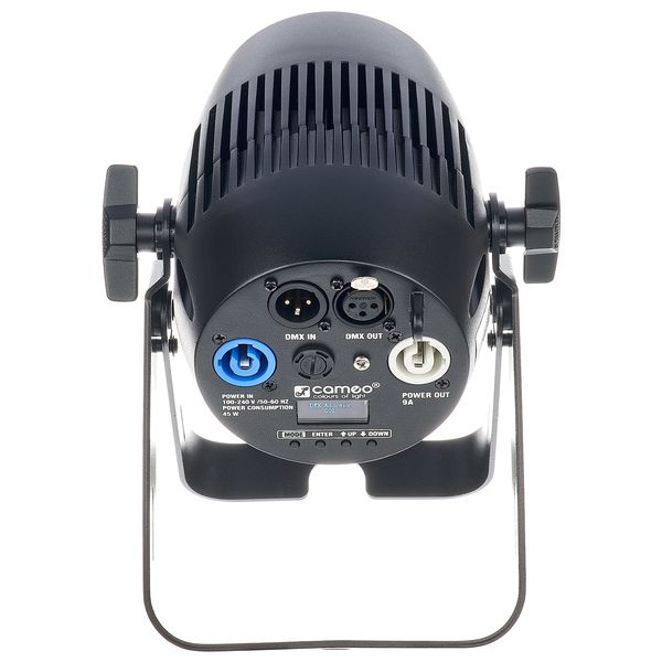 Cameo Q-Spot 40 RGBW Black Bundle