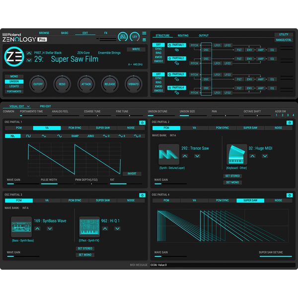 Roland Cloud Zenology Pro Collection