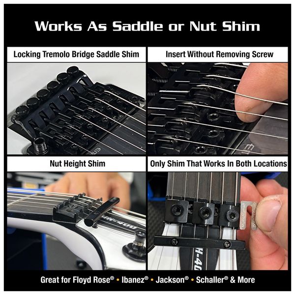MusicNomad Saddle & Nut Shim MN635