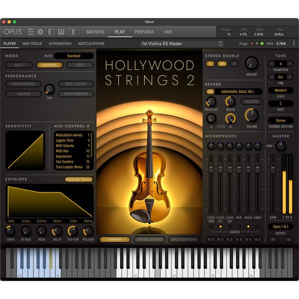EastWest Ancient Kingdom & HW Strings 2