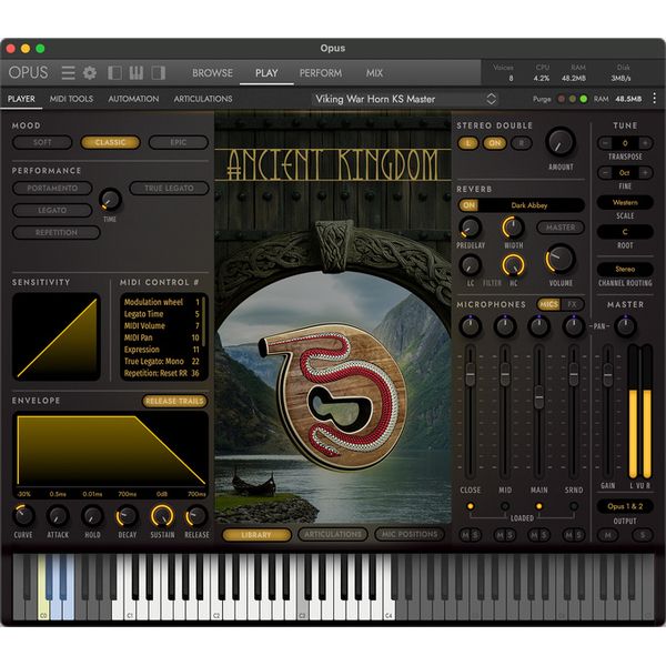 EastWest Ancient Kingdom & HW Strings 2