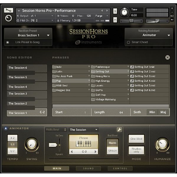 Native Instruments Session Horns Pro