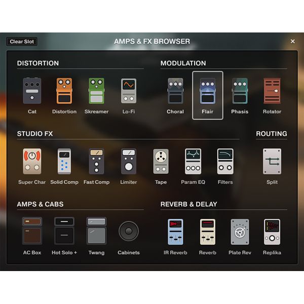 Native Instruments SG Acoustic Sunburst Deluxe