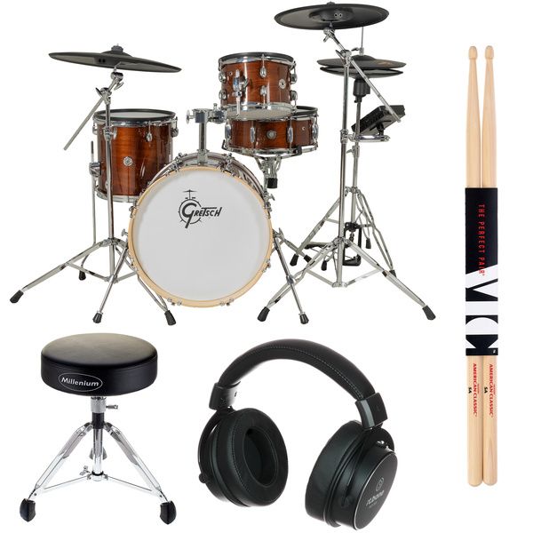 Gretsch Drums Catalina Evo 4-PC WG Bundle
