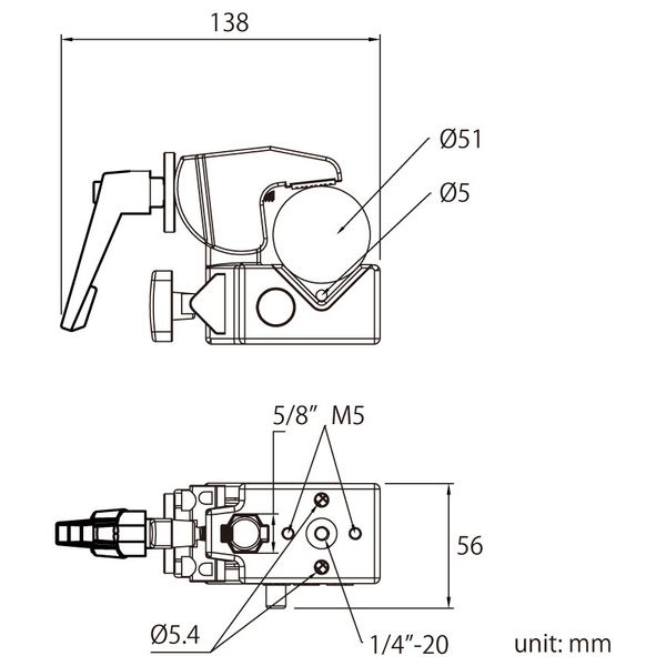 Kupo Kupo KCP-710B Super Clamp