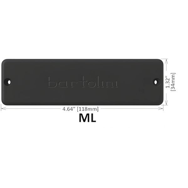 Bartolini 6-Str.Soapbar Classic Bridge B