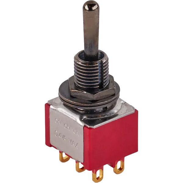 MEC Mini Toggle Switch Long Black