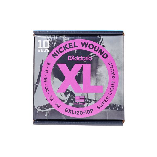 Daddario EXL120-10P B-Stock