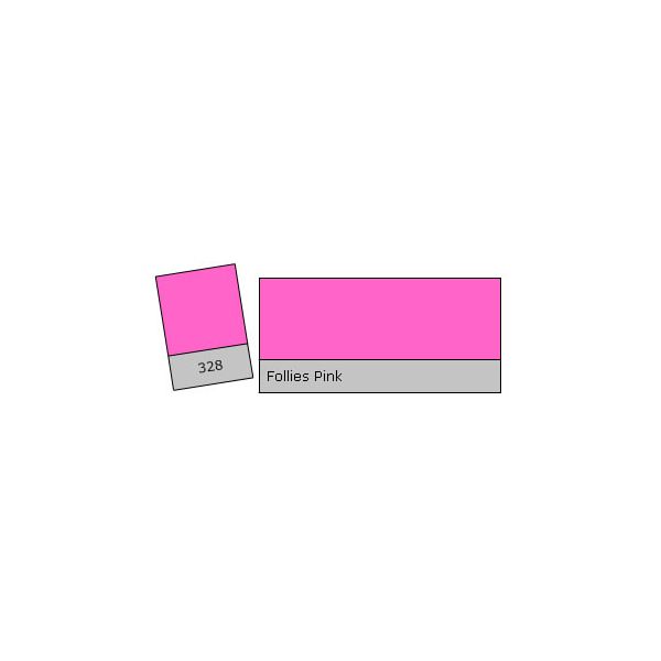 Lee Colour Filter 328 Follies Pink