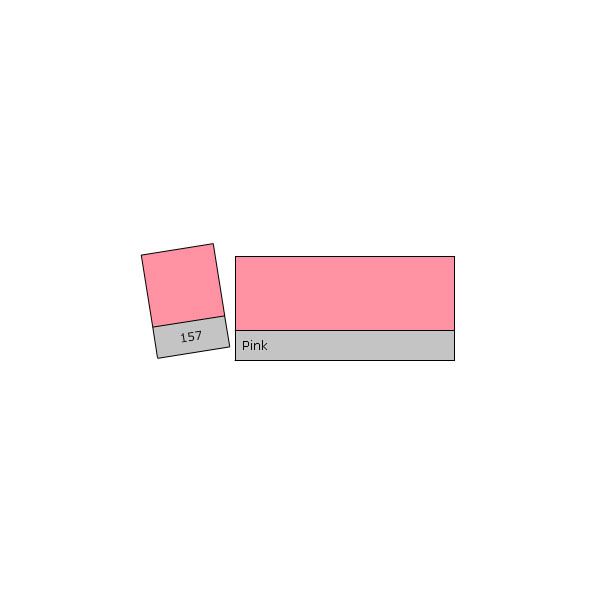 Lee Filter Roll 157 Pink