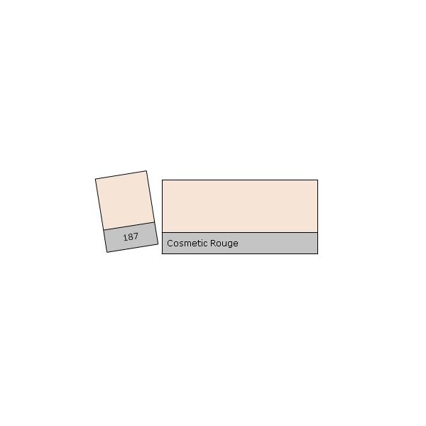 Lee Filter Roll 187 Cosmetic Rouge