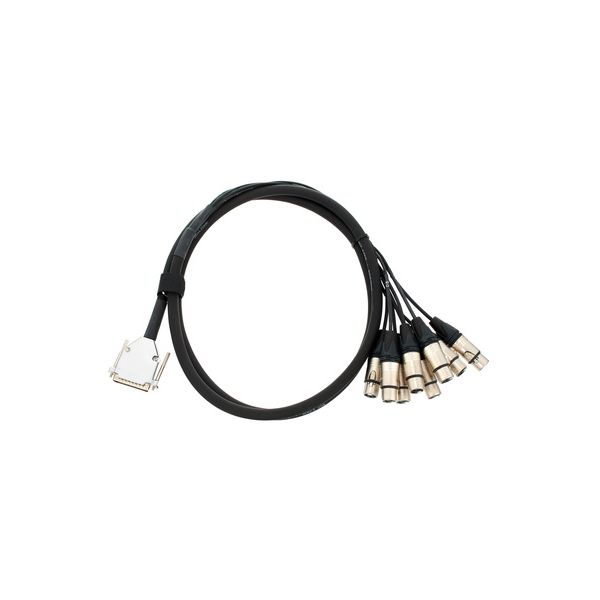 pro snake SUB-D 25pin-XLRF 2m B-Stock