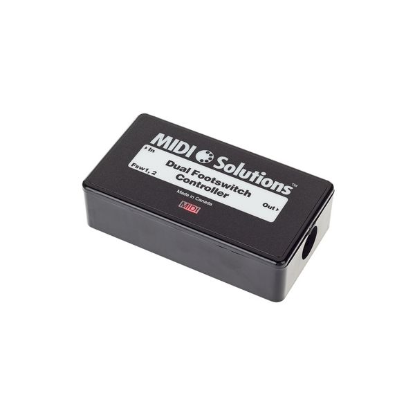 MIDI Solutions Dual Footswitch Contro B-Stock
