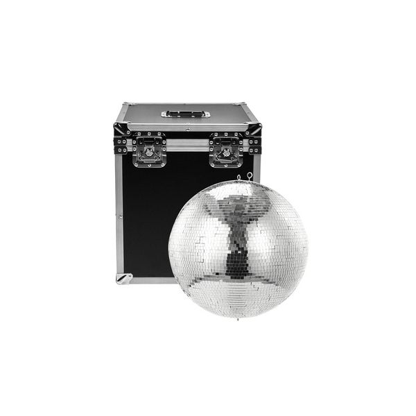 Varytec Mirror Ball 50 + Case Bundle