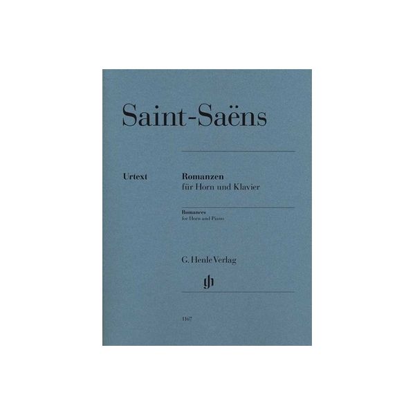 Henle Verlag Saint-Saëns Romances Horn