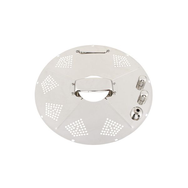 National Reso-Phonic Hot Plate Bright Nicke B-Stock