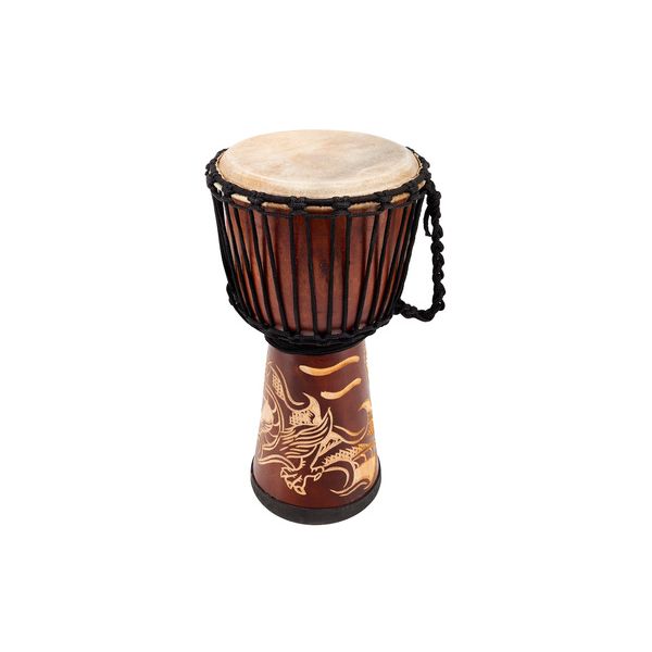 Terre Djembe Carved Dragon 5 B-Stock