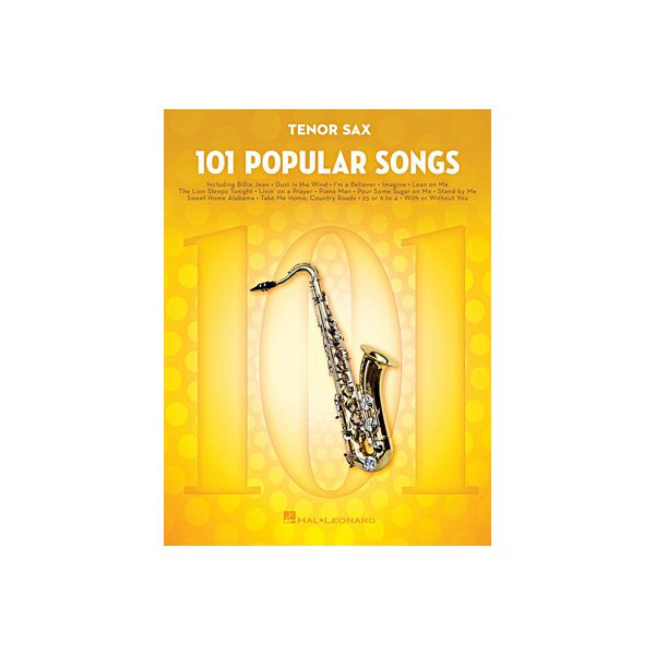 Hal Leonard 101 Popular Songs T-Sax