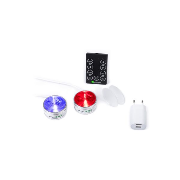 Fun Generation LED Puck ONE Set of 2 B-Stock