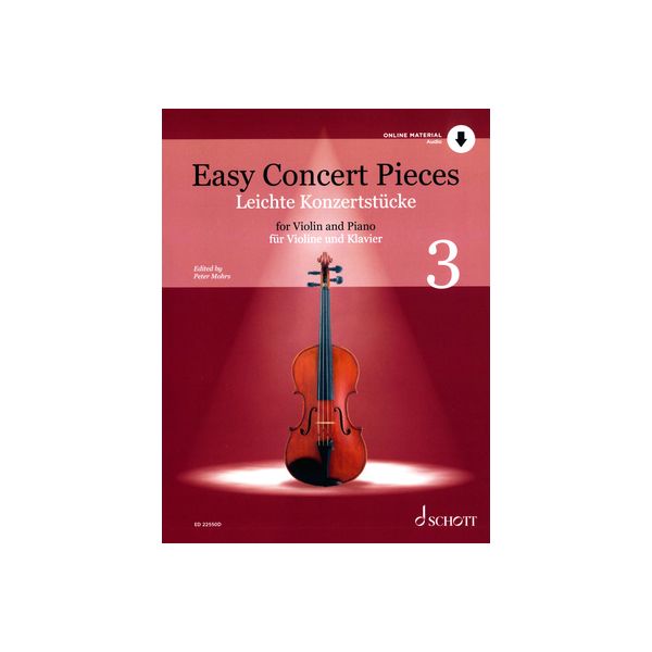 Schott Easy Concert Pieces Violin 3