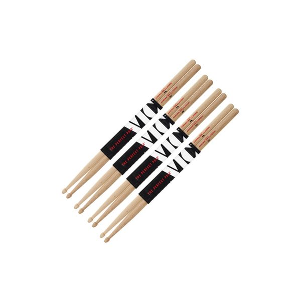 Vic Firth 7A American Hickory Value Pack