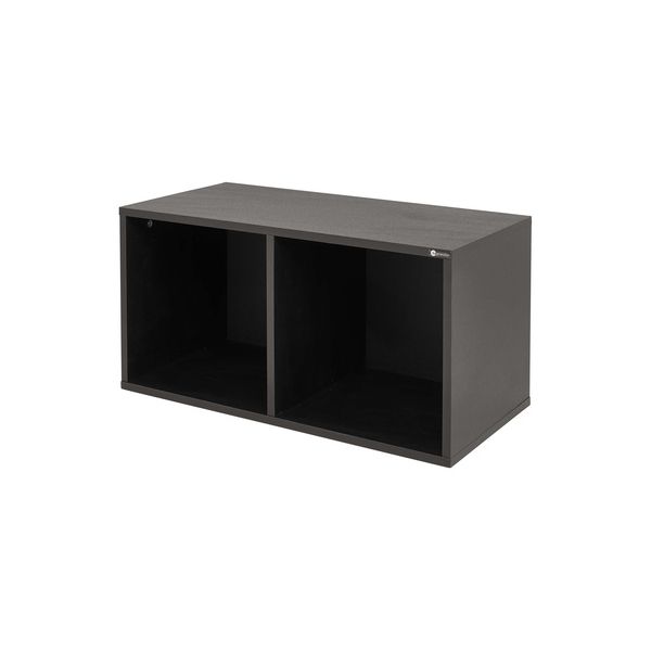 Fun Generation Vinyl Shelf Two Black B-Stock