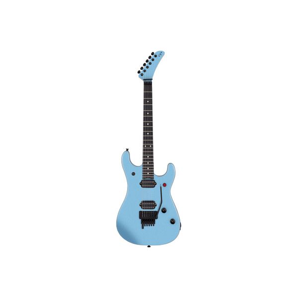 evh blue guitar