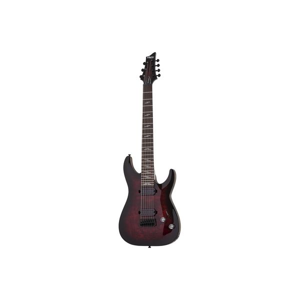 Schecter Omen Elite-7 Black Ch  B-Stock