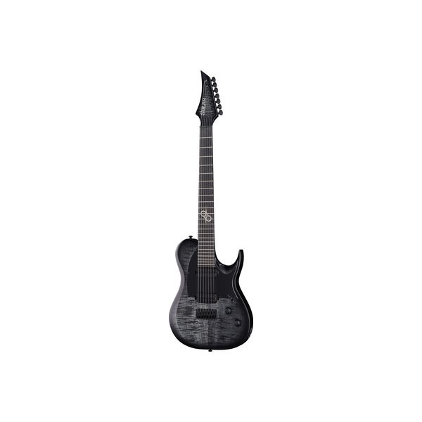 Solar Guitars T2.7FBB-Flame Black Bu B-Stock