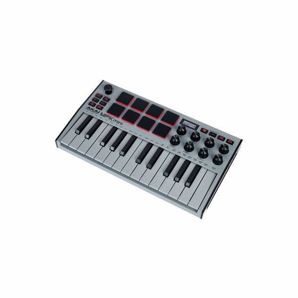 AKAI MPK mini MK3 Professional MIDI Keyboard Controller Gray New in Box