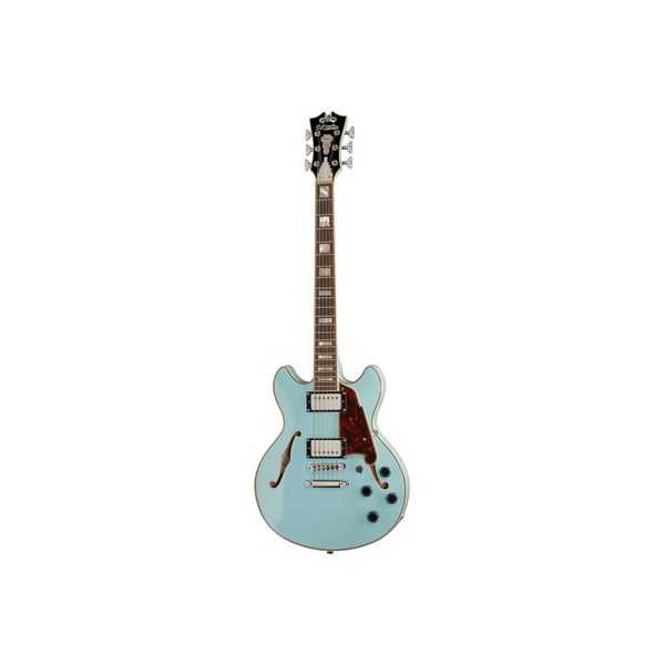 DAngelico Premier Mini DC Sky Bl B-Stock