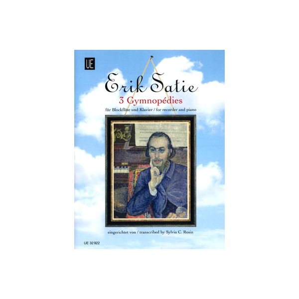 Universal Edition Satie 3 Gymnopédies Recorder