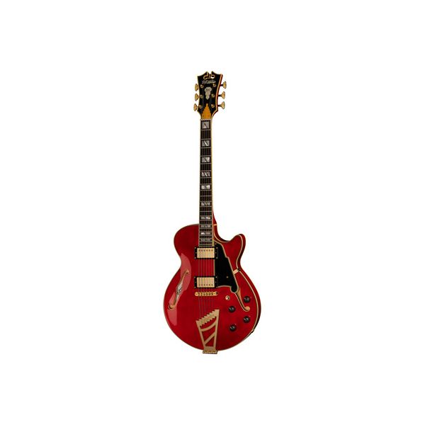 DAngelico Excel SS Trans Cherry B-Stock