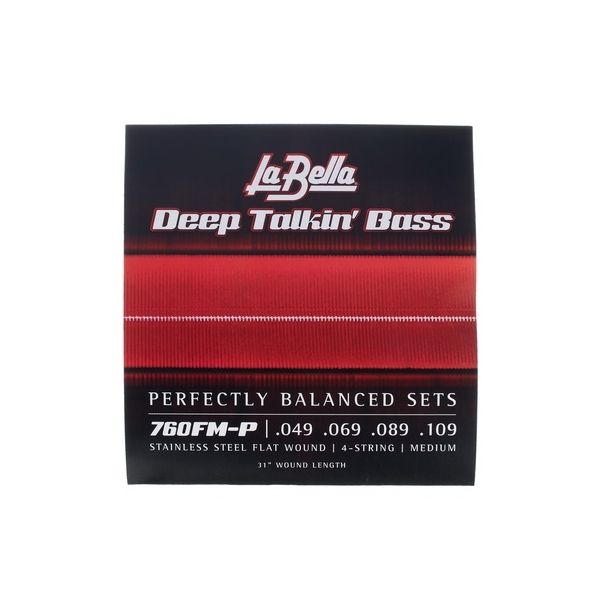 La Bella 760FM-P Mini Flatwound B-Stock