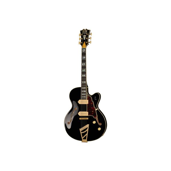 DAngelico Excel 59 Solid Black B-Stock