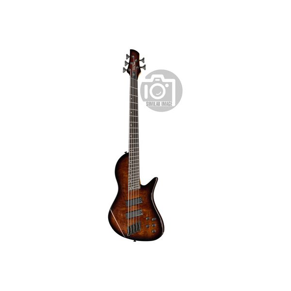 Harley Benton MSB-5 Black Flame Burl B-Stock