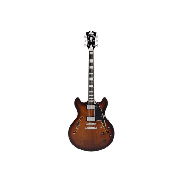 DAngelico Premier DC Brown Burst B-Stock