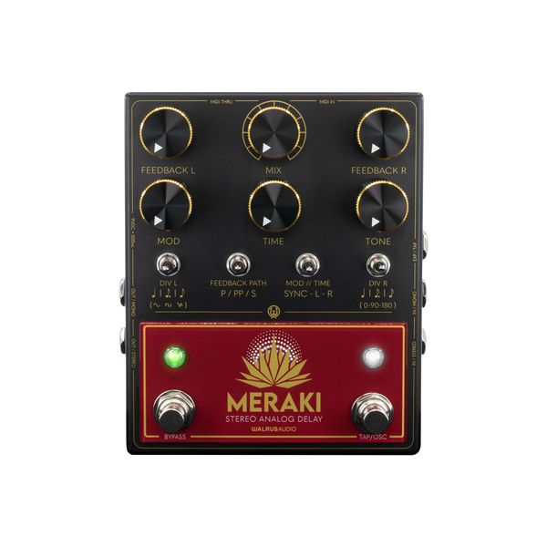 Walrus Audio Meraki Red Stereo Dela B-Stock