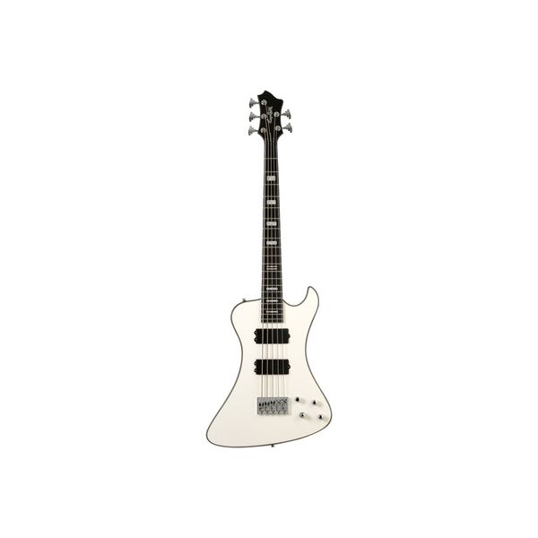 Hagstrom Nekromant 5 White Glos B-Stock