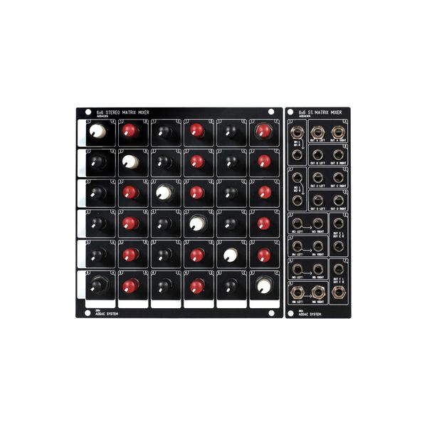 ADDAC 814 6x6 Stereo Matrix  B-Stock