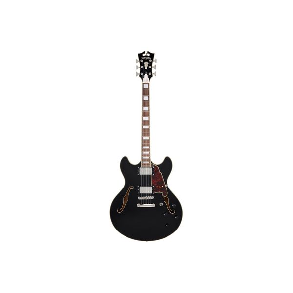 DAngelico Premier DC Solid Black B-Stock