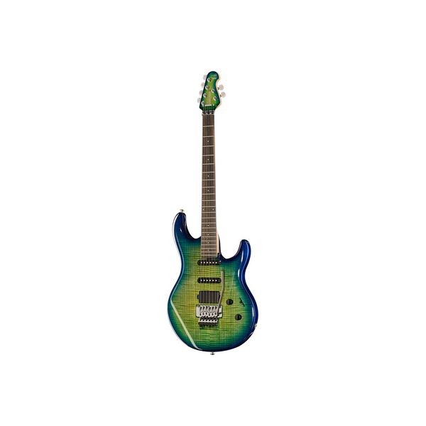 Music Man Luke IV HSS BFR Green  B-Stock