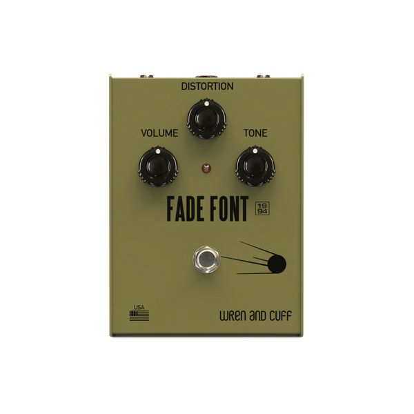 Wren & Cuff Fade Font '94 Fuzz/Dis B-Stock