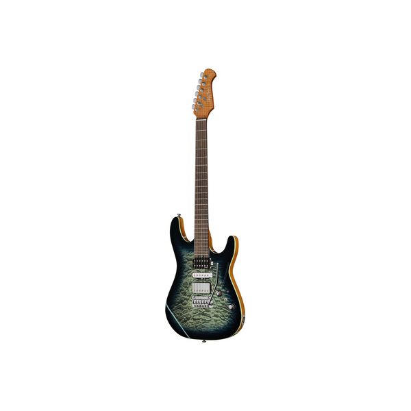 Harley Benton Fusion-IV HSH RW QBLB B-Stock