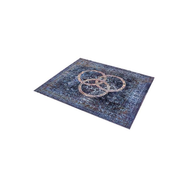 Drum N Base Vintage Drum Rug Blue B-Stock