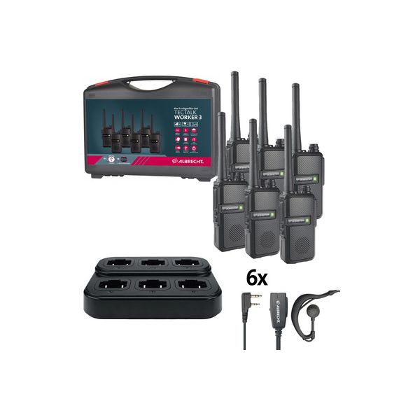 Albrecht Tectalk Worker 3 Case  B-Stock