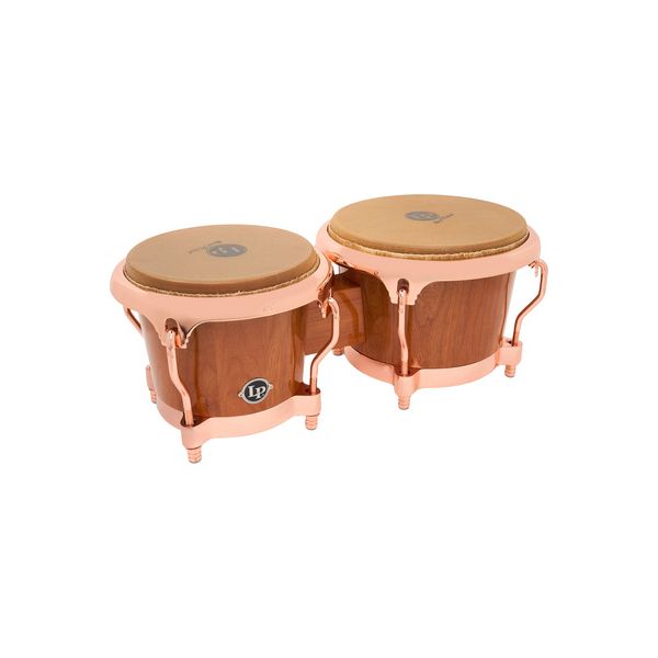 LP Cherry Wood Copper Bongos