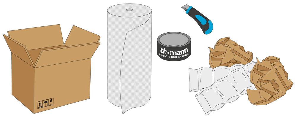 How should you package the return? – Thomann UK