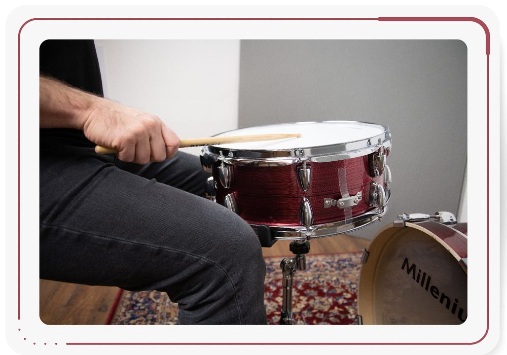 Aufstellen des Drumsets – Musikhaus Thomann