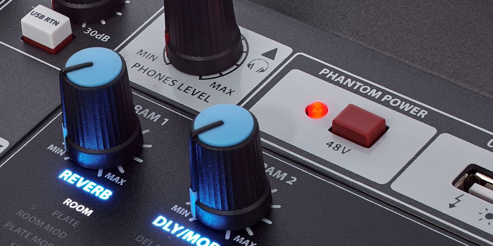 Thomann Online Guides Phantom Power Analogue Mixers Thomann UK